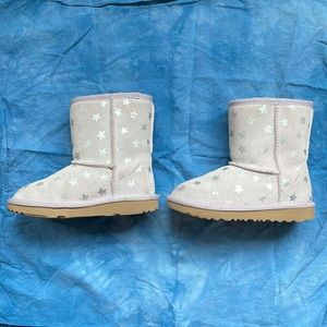 Uggs - kids size 11 lavender star boots